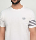 T-Shirts T-Shirt White Minimalist Motion T-shirt