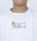 T-Shirts T-Shirt White T-Shirt with Inspirational Print