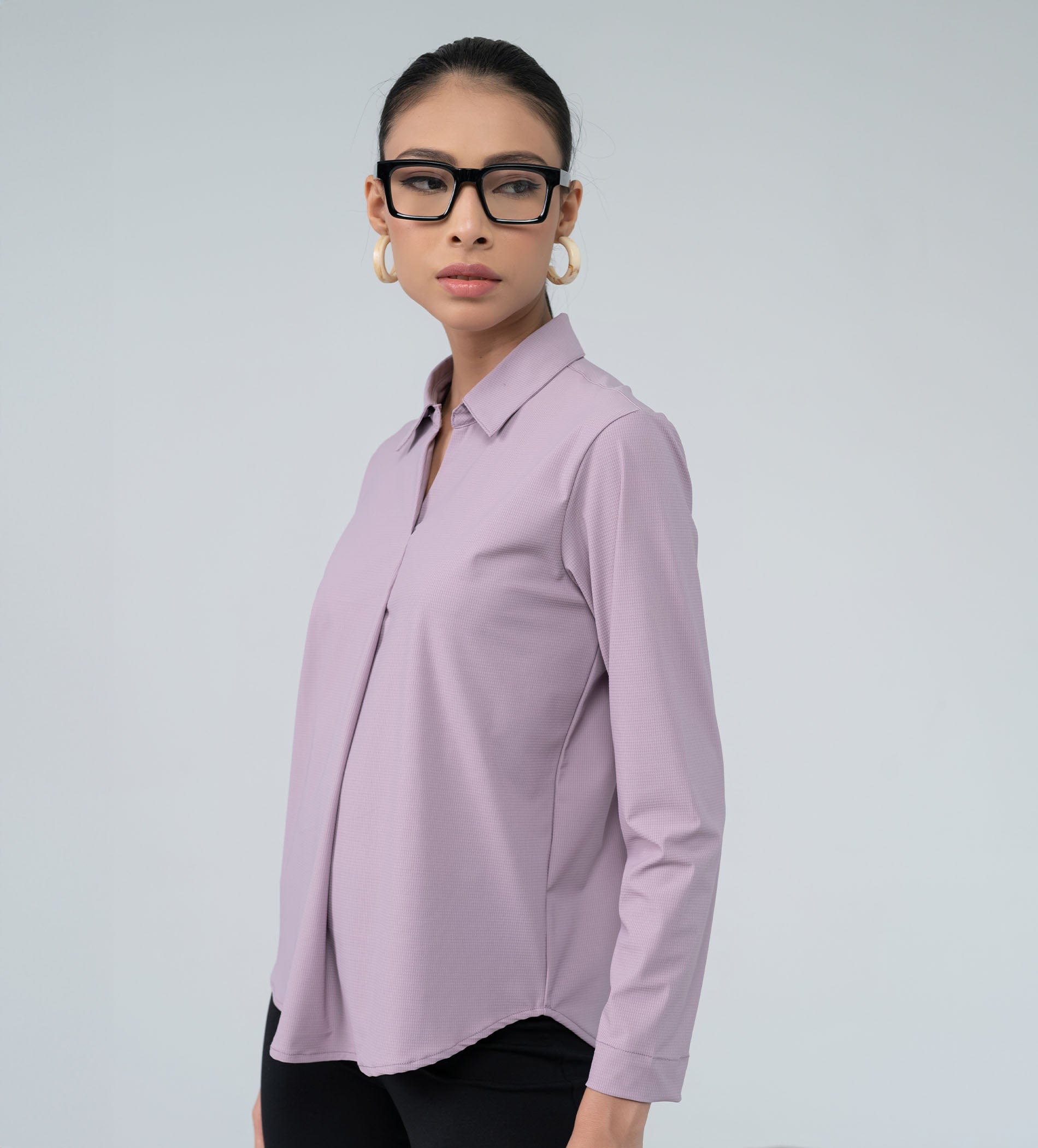 Tanks & Tops POLO TOP lavander Sophisticated Polo top