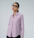 Tanks & Tops POLO TOP lavander Sophisticated Polo top