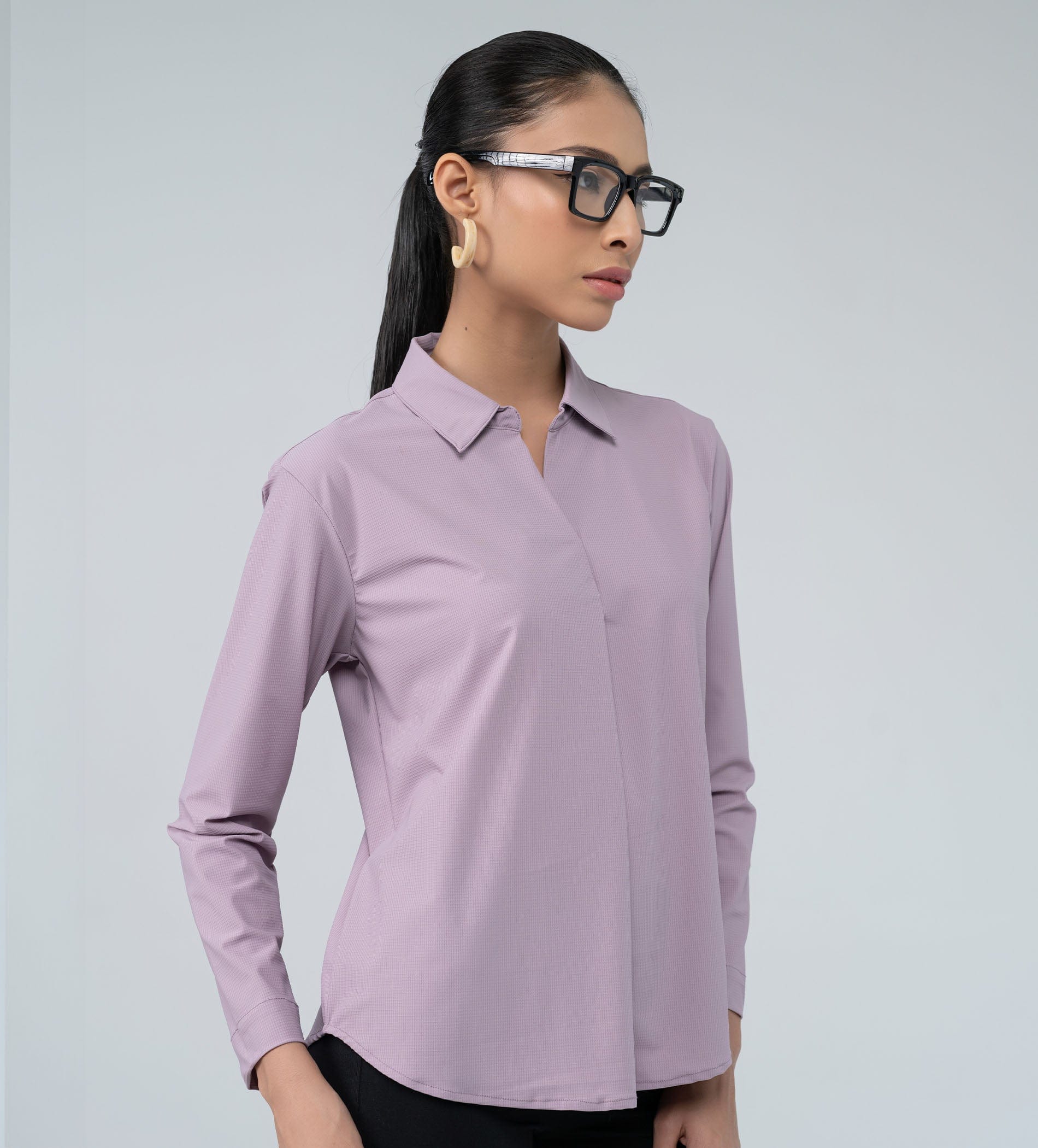 Tanks & Tops POLO TOP lavander Sophisticated Polo top