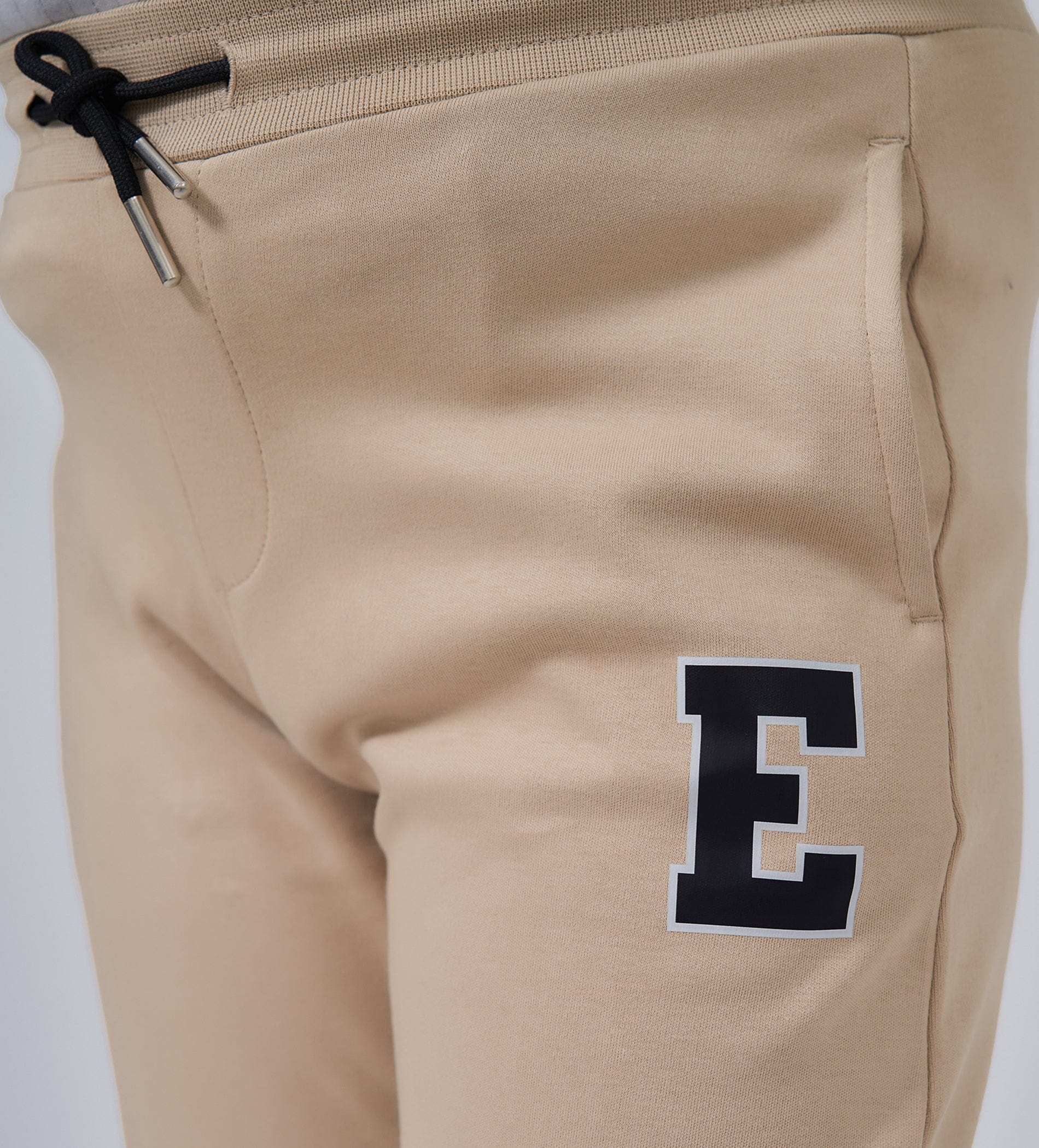 Track Pants Drawstring Trackpants Beige Comfort Joggers