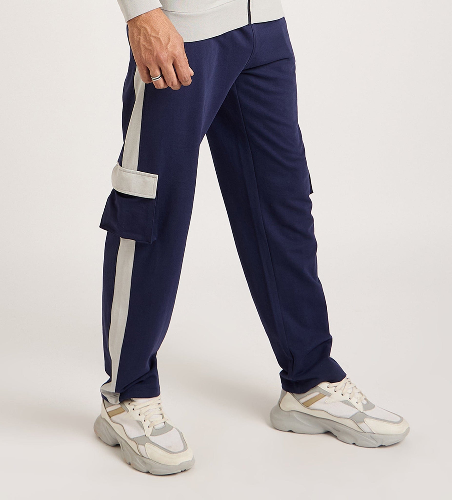 Track Pants Drawstring Trackpants Blue Trackpants For Men