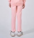 Track Pants Drawstring Trackpants Pink trackpants with White Piping