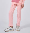 Track Pants Drawstring Trackpants Pink trackpants with White Piping