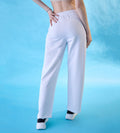 Track Pants Open Bottom Trackpant Everyday Cotton Wide Leg Trackpant