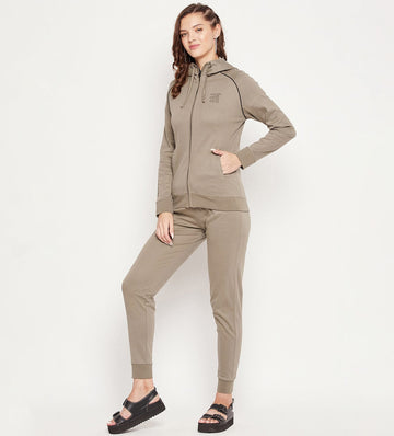 Track Suits All Season Track Suit Mousse Slim Fit Zip up All Season Tracksuit for Women