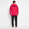 Track Suits All Season Track Suit Pink Stylish Zipper Tracksuit for Men