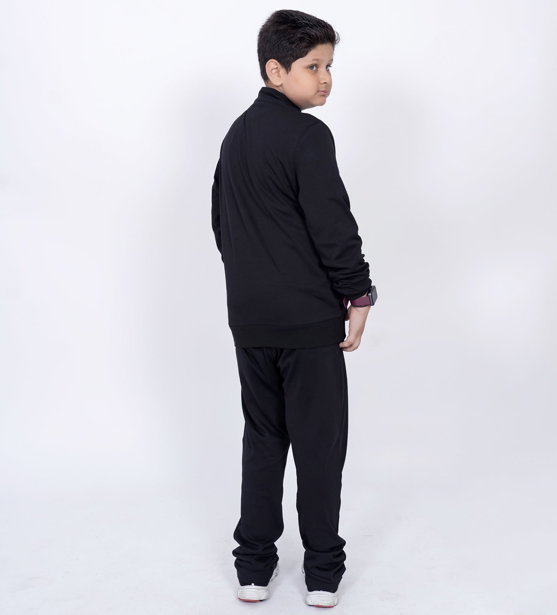 Track Suits All Season Tracksuit E Logo Black Tracksuit