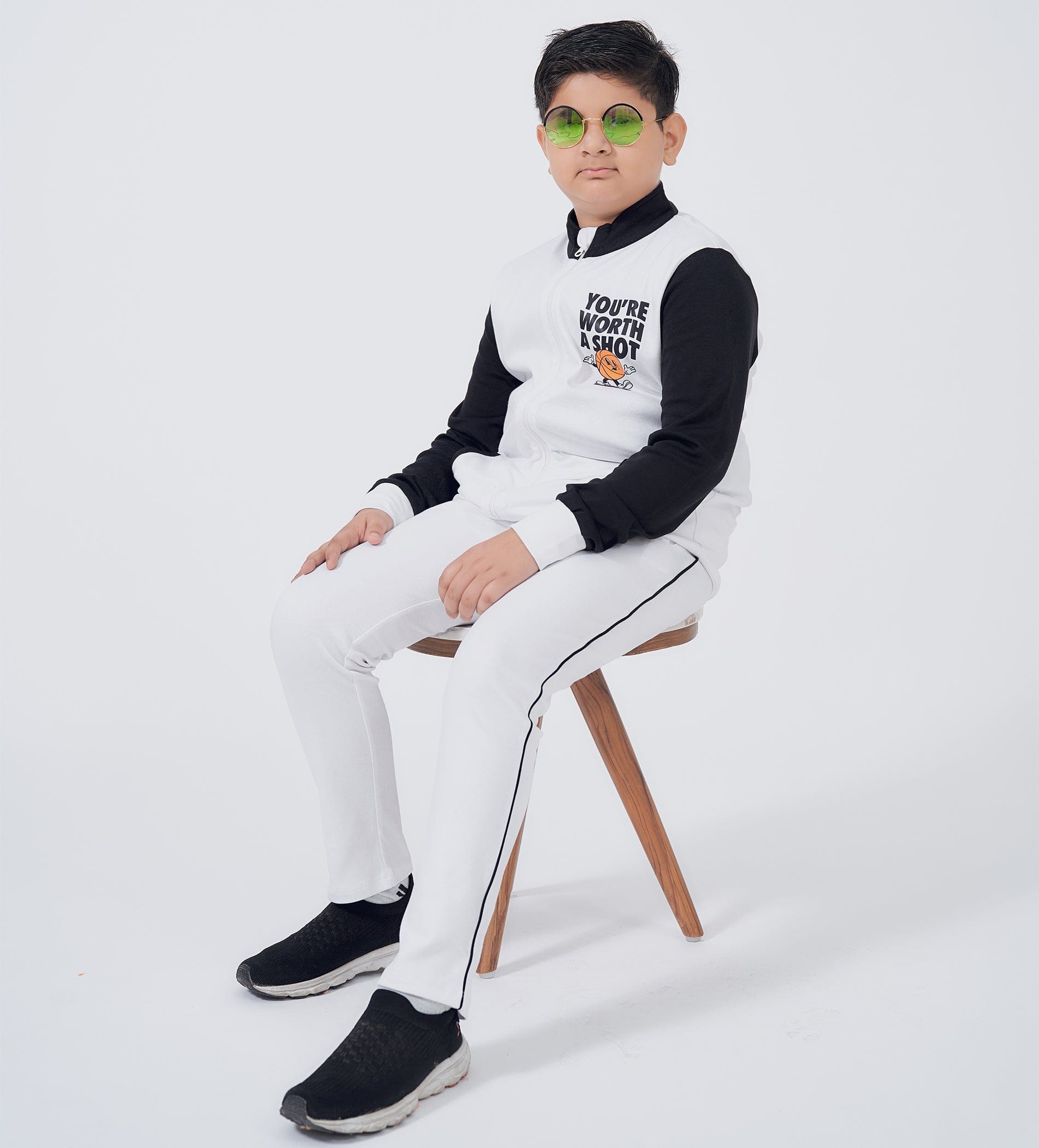 Track Suits All Season Tracksuit Monochrome Cotton Tracksuit