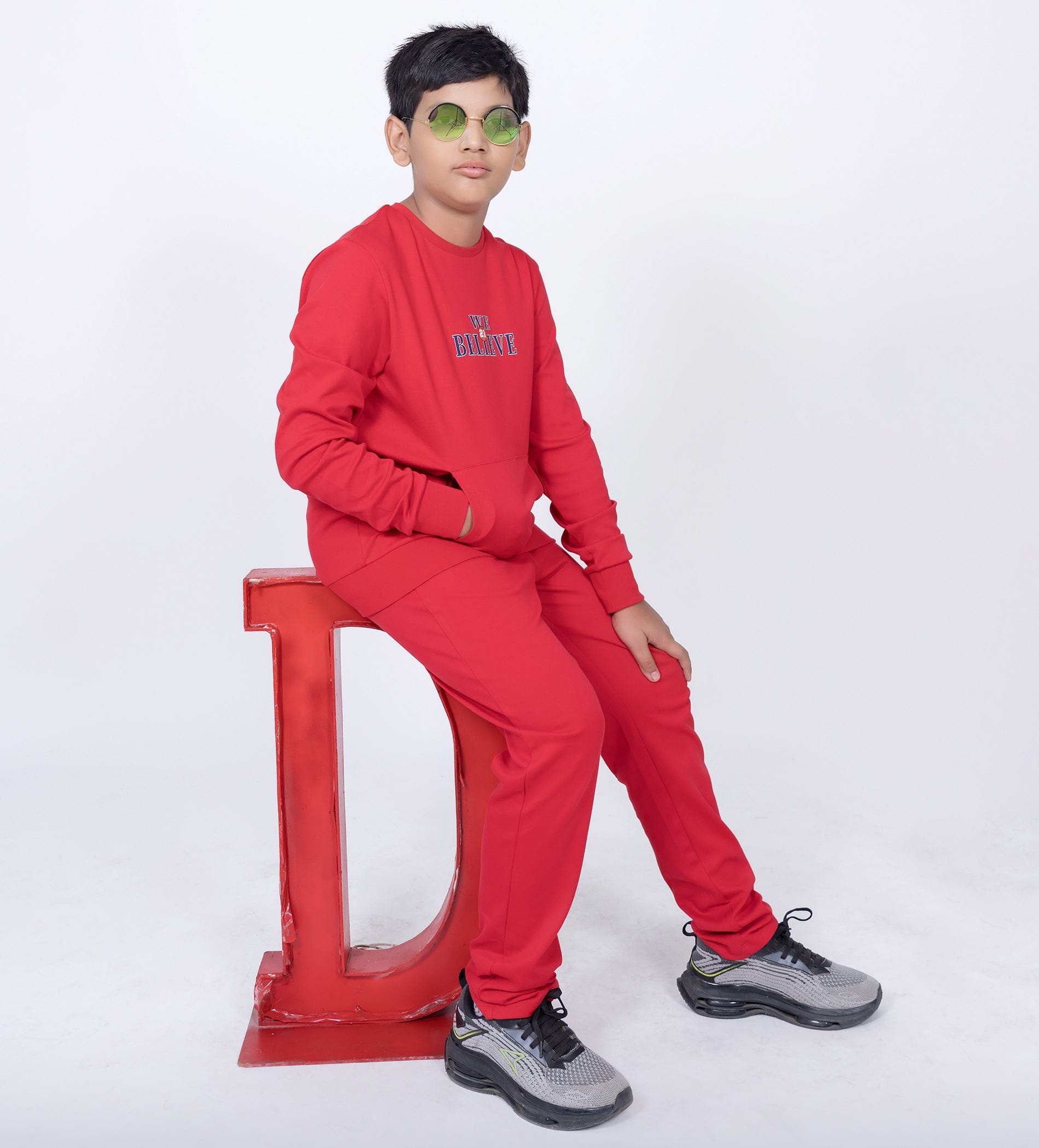 Track Suits All Season Tracksuit Youthful Red Tracksuit