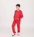 Track Suits All Season Tracksuit Youthful Red Tracksuit