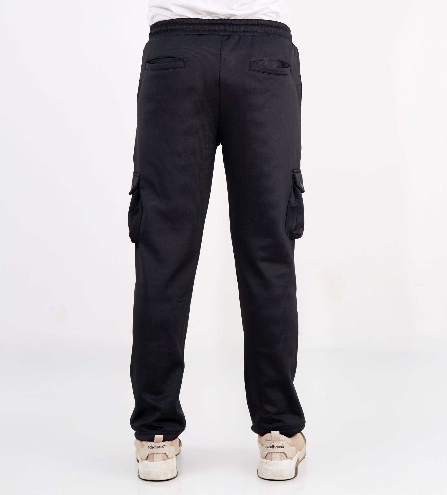 Trackpants Cargos Black Soft scape Cargo