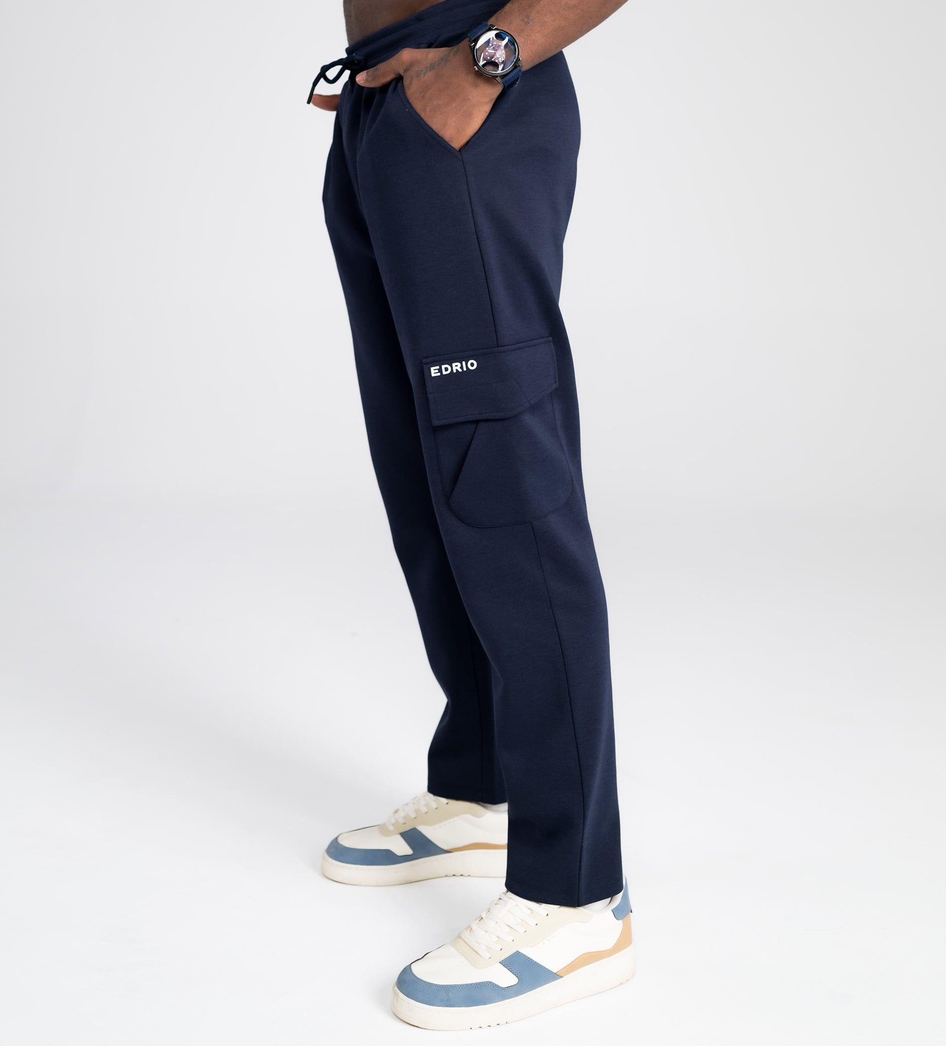 Trackpants Cargos Navy Utility Drift Cargo Trackpants