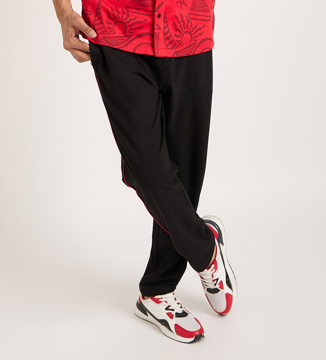 Trackpants Drawstring Trackpants Black Trackpants For Men