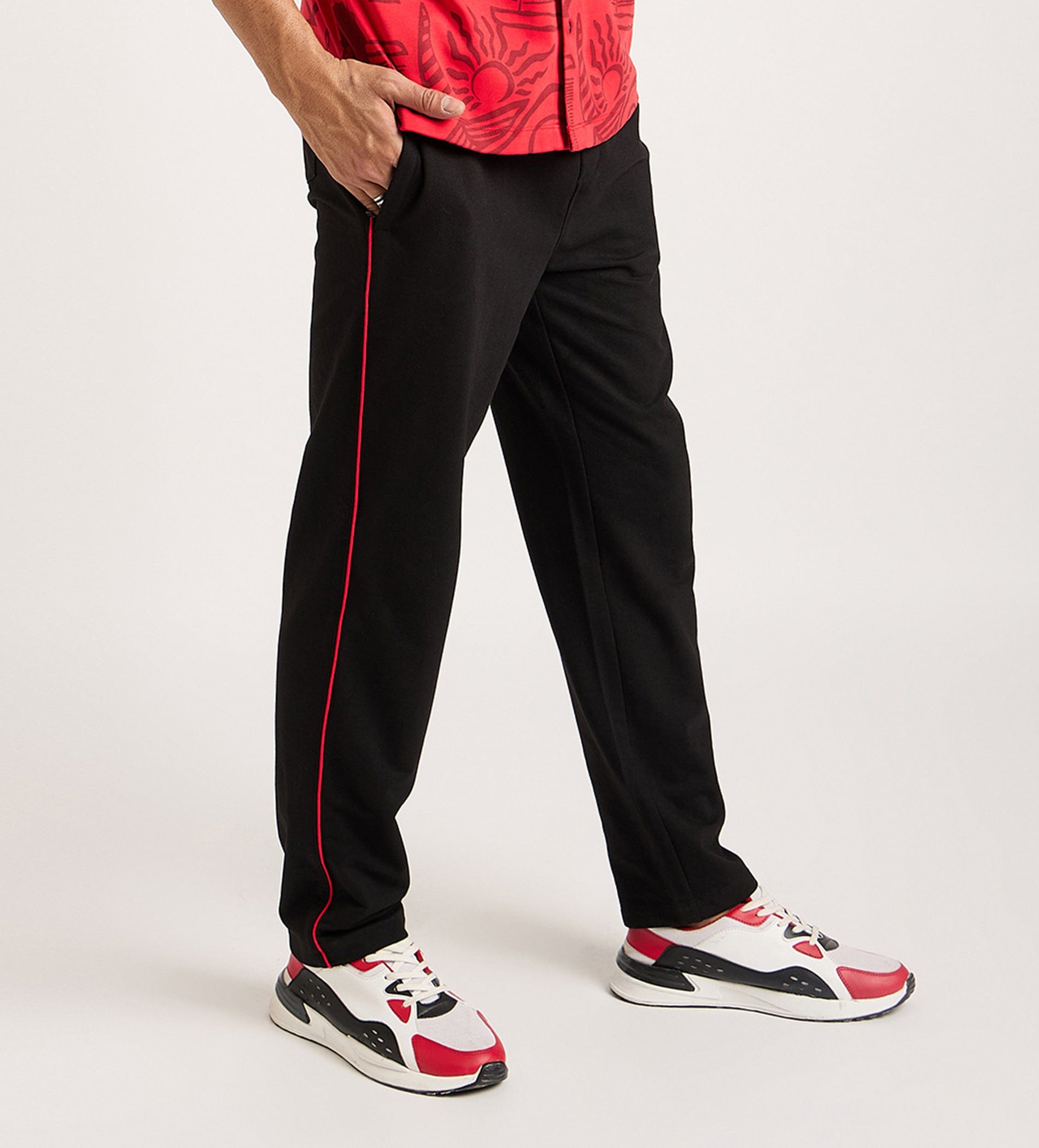 Trackpants Drawstring Trackpants Black Trackpants For Men