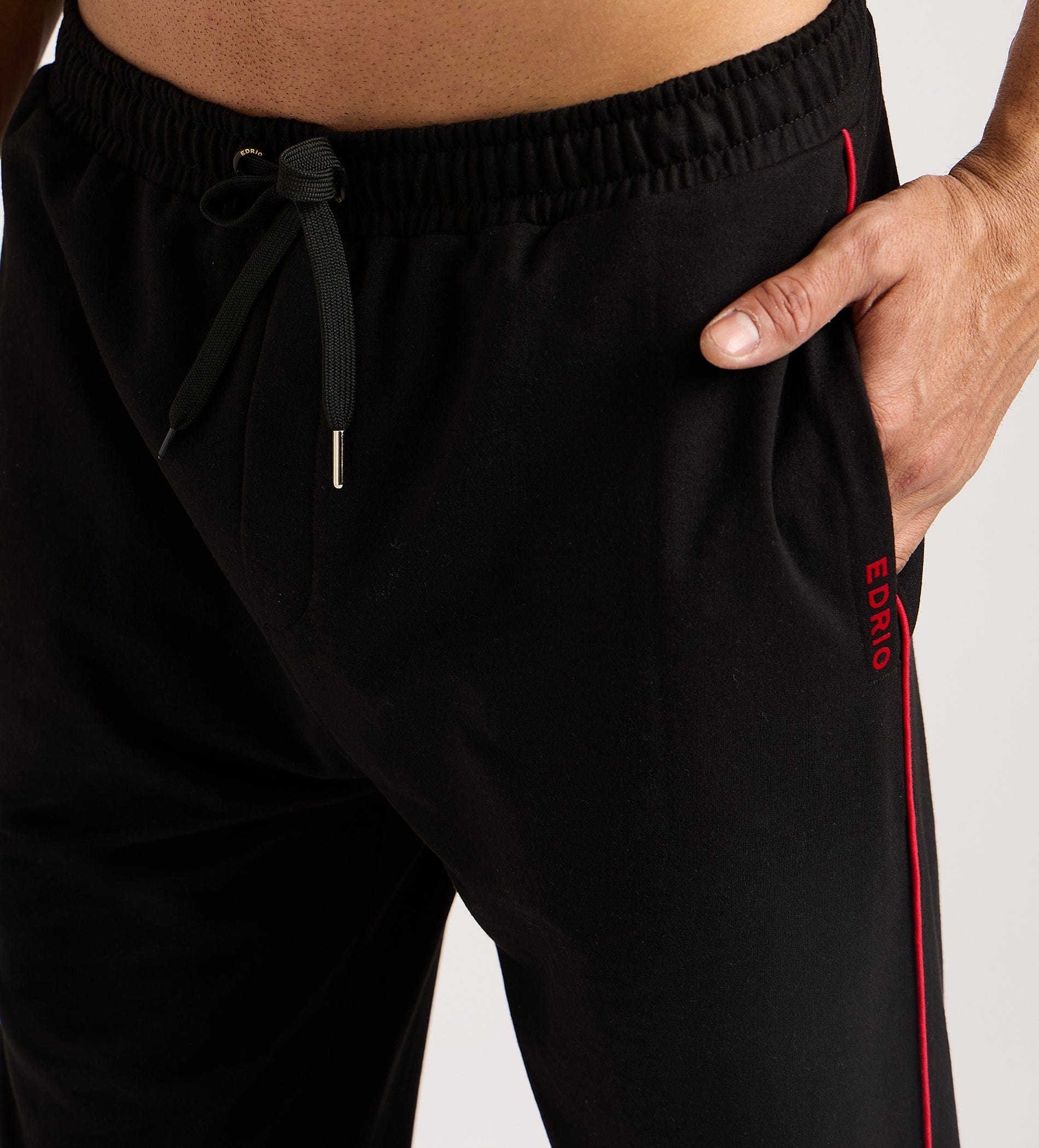 Trackpants Drawstring Trackpants Black Trackpants For Men