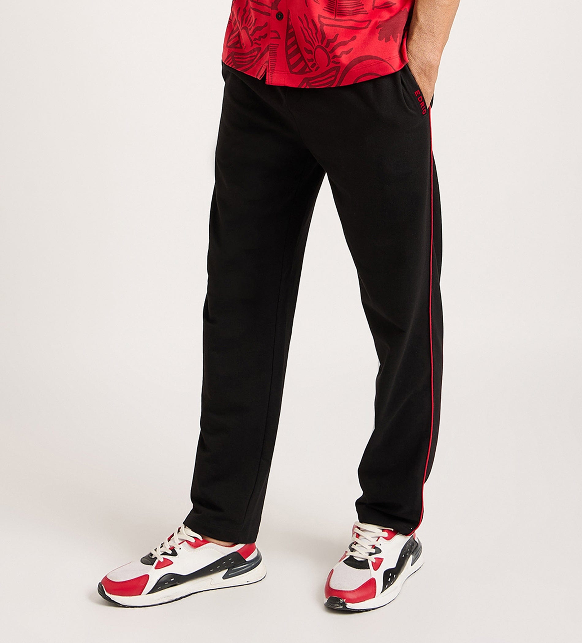 Trackpants Drawstring Trackpants Black Trackpants For Men