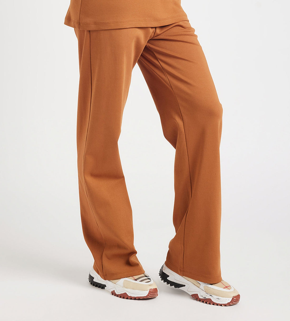 Trackpants Drawstring Trackpants Everyday Cotton Wide Leg Trackpants