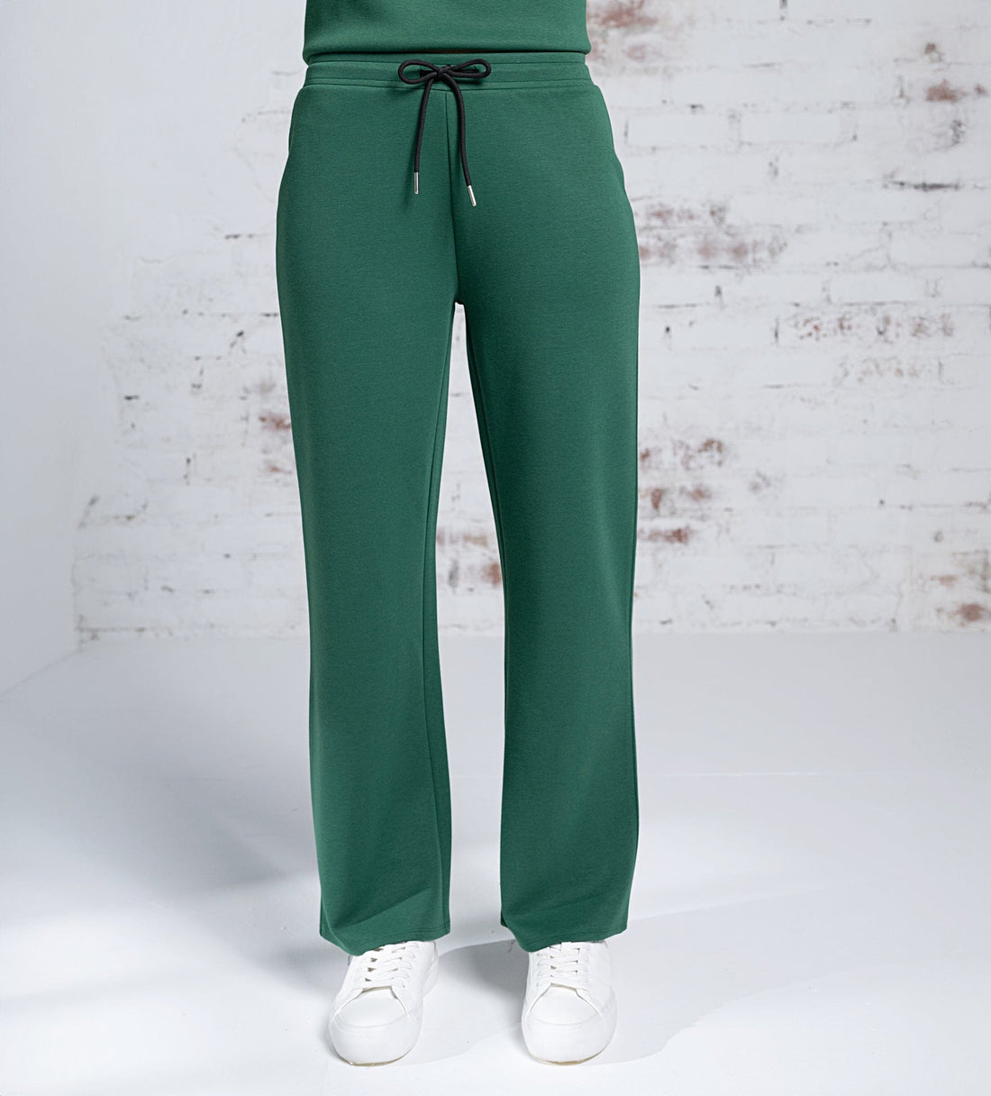 Trackpants Drawstring Trackpants Luxurious emerald green Scuba Trackpant