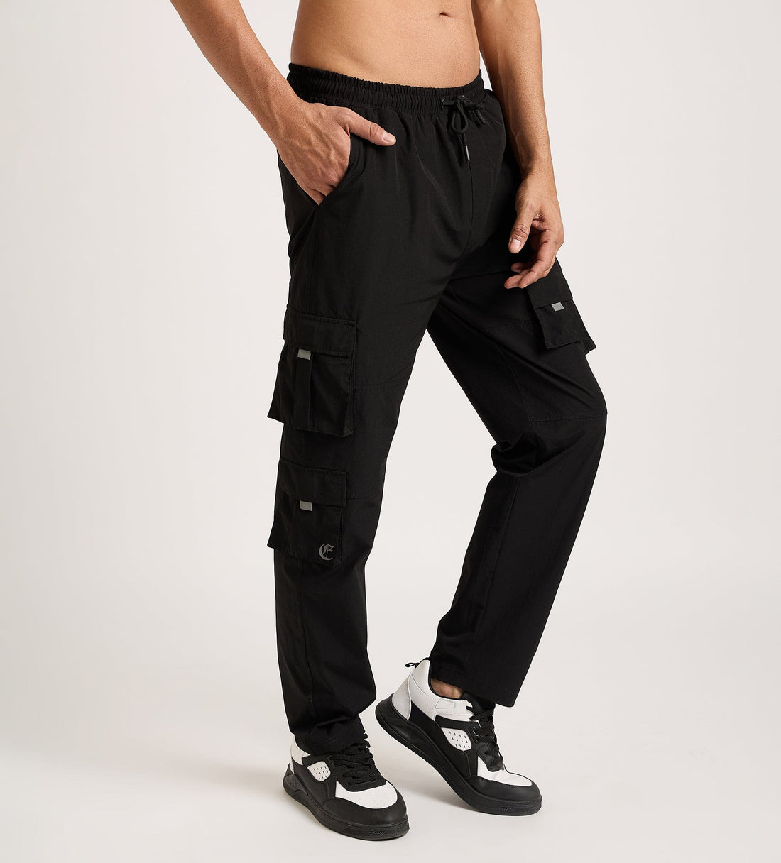 Trackpants Drawstring Trackpants Ultimate Utility Reflective Cargo Trackpants