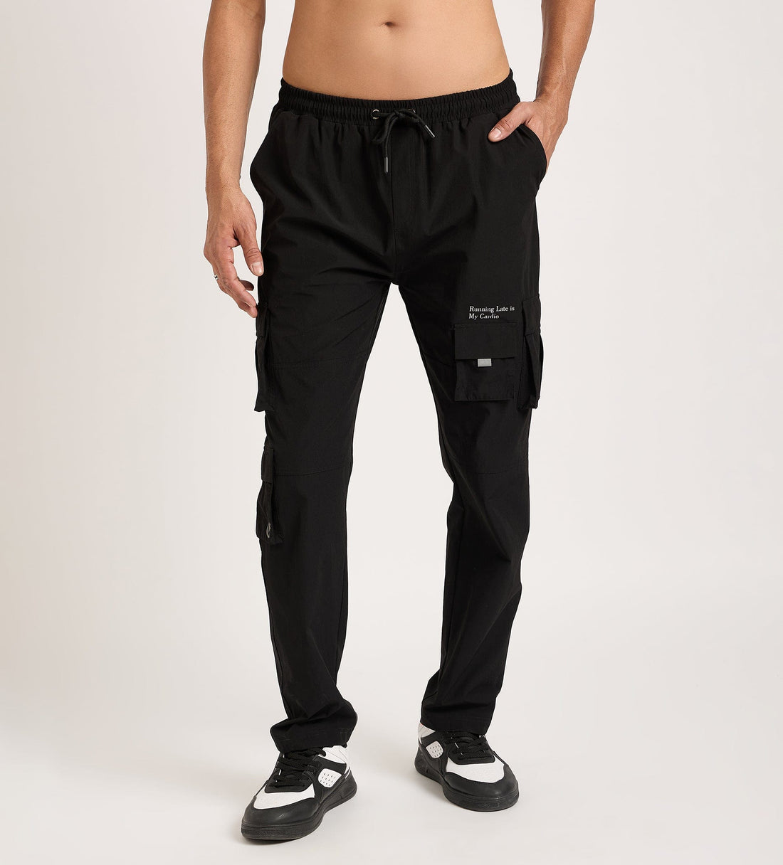 Trackpants Drawstring Trackpants Ultimate Utility Reflective Cargo Trackpants