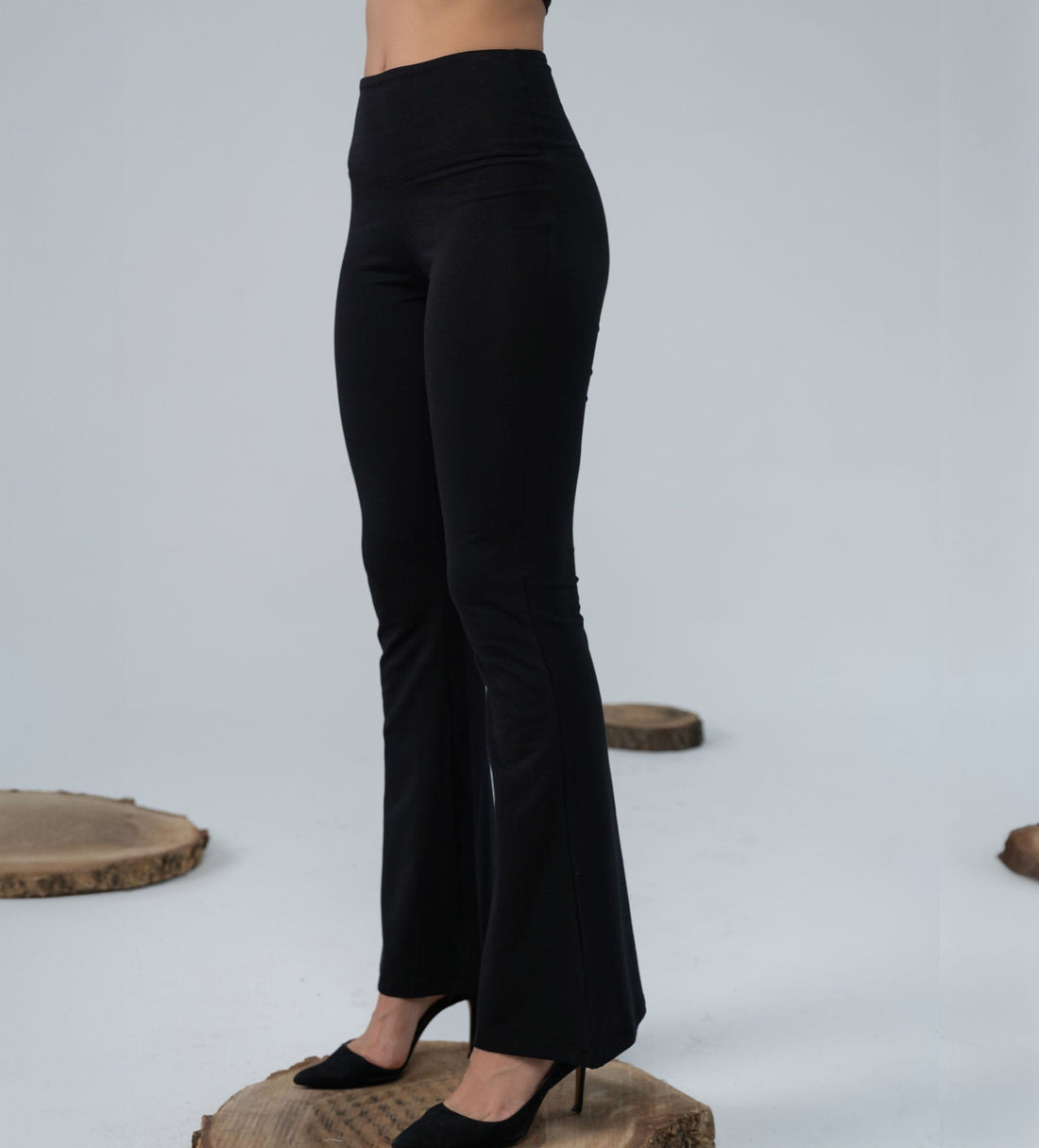 Trackpants FLARE PANT Versatile Black Flare Pant