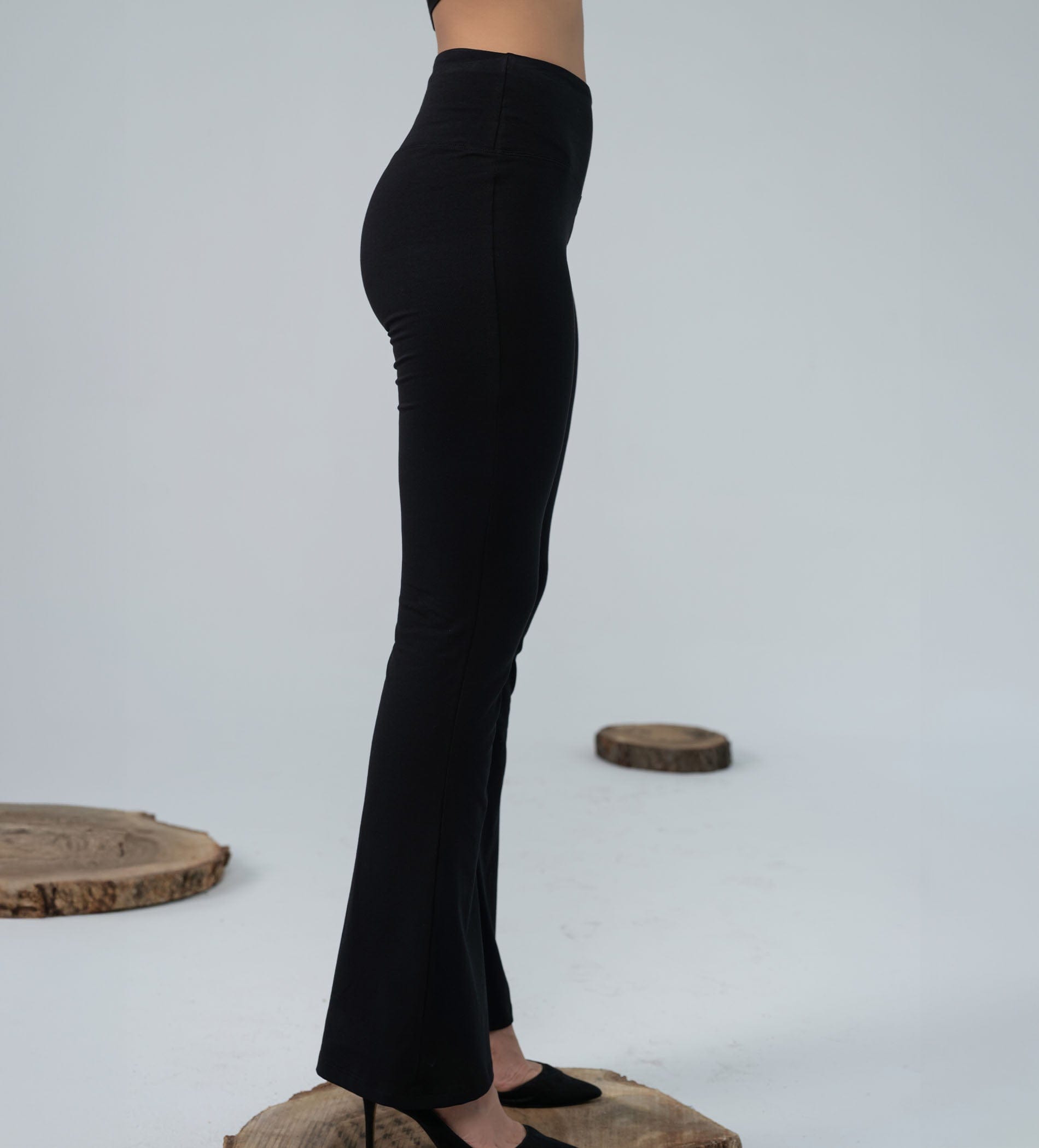 Trackpants FLARE PANT Versatile Black Flare Pant