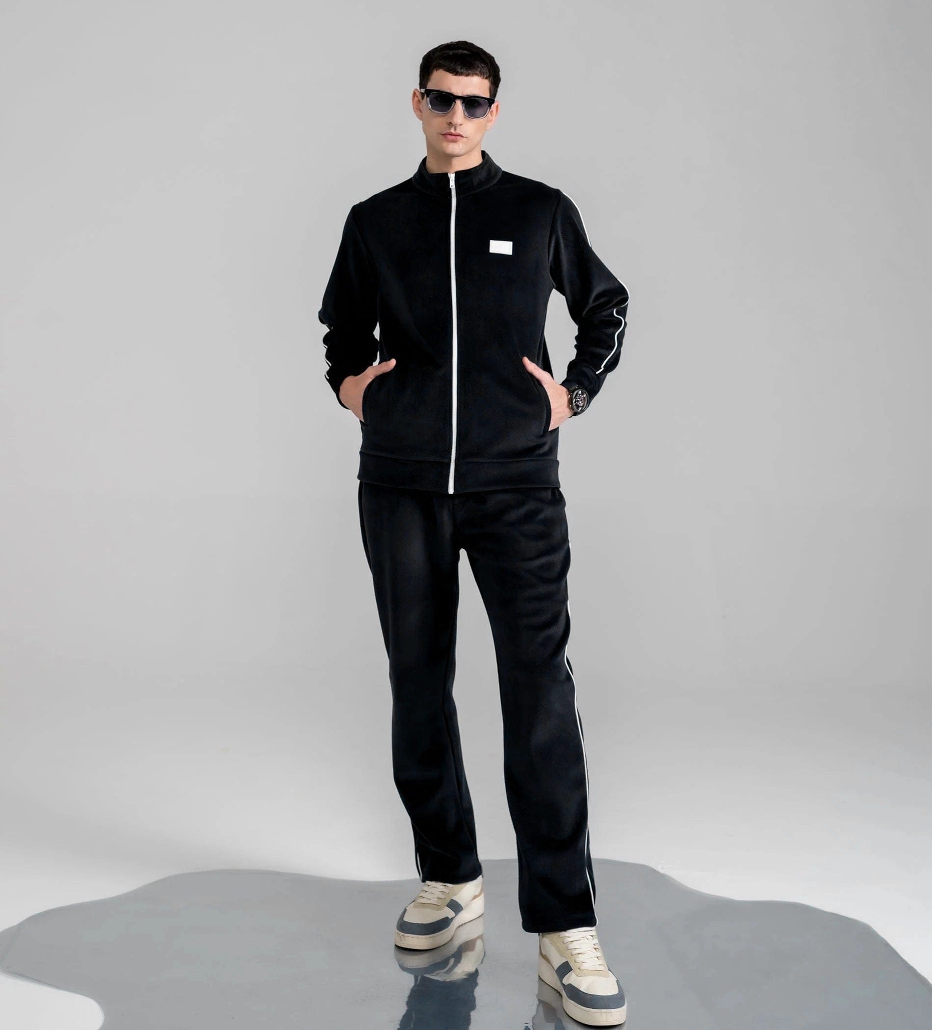 Trackpants JOGGER FIT Black Heatwave trackpants