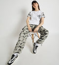 Trackpants Open Bottom Trackpant All Weather Camo Print Cotton Cargo Pants