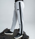 Trackpants STRAIGHT FIT TRACKPANTS Grey fleece fusion trackpant