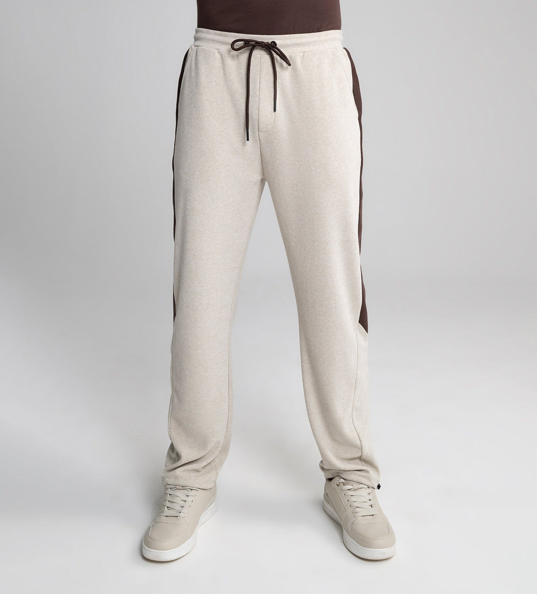 Trackpants STRAIGHT FIT TRACKPANTS Ivory Stride Flex convertible jogger Trackpants