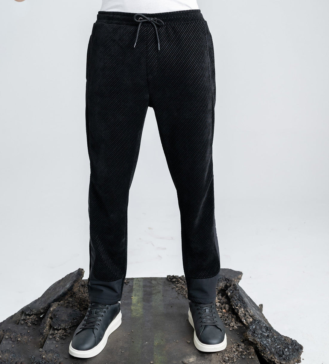 Trackpants STRAIGHT FIT TRACKPANTS Muted Luxe trackpants