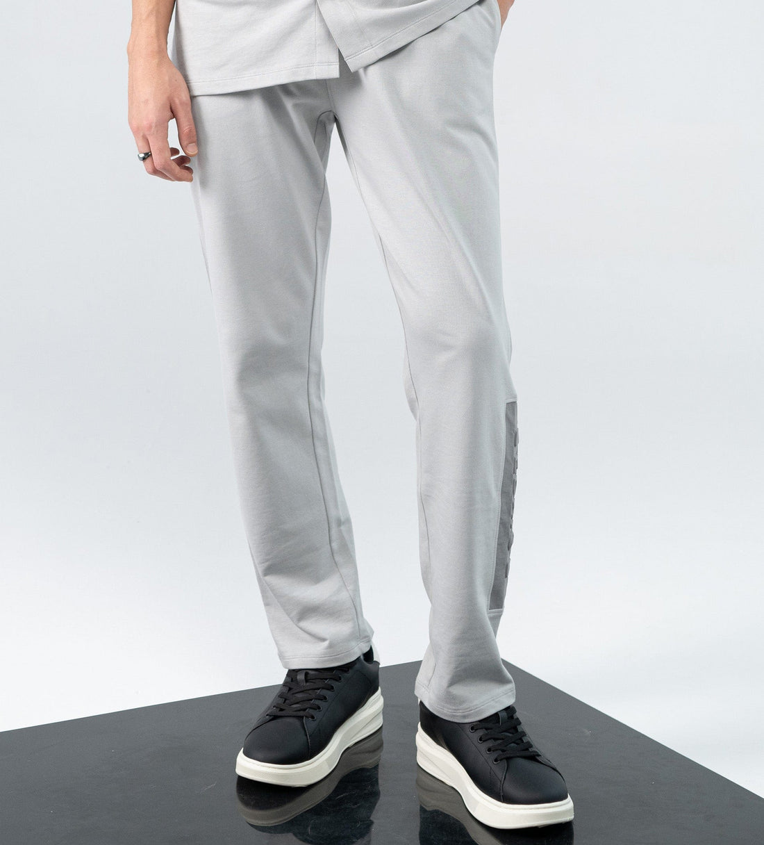 Trackpants STRAIGHT FIT TRACKPANTS Subtle Embossed Trackpants