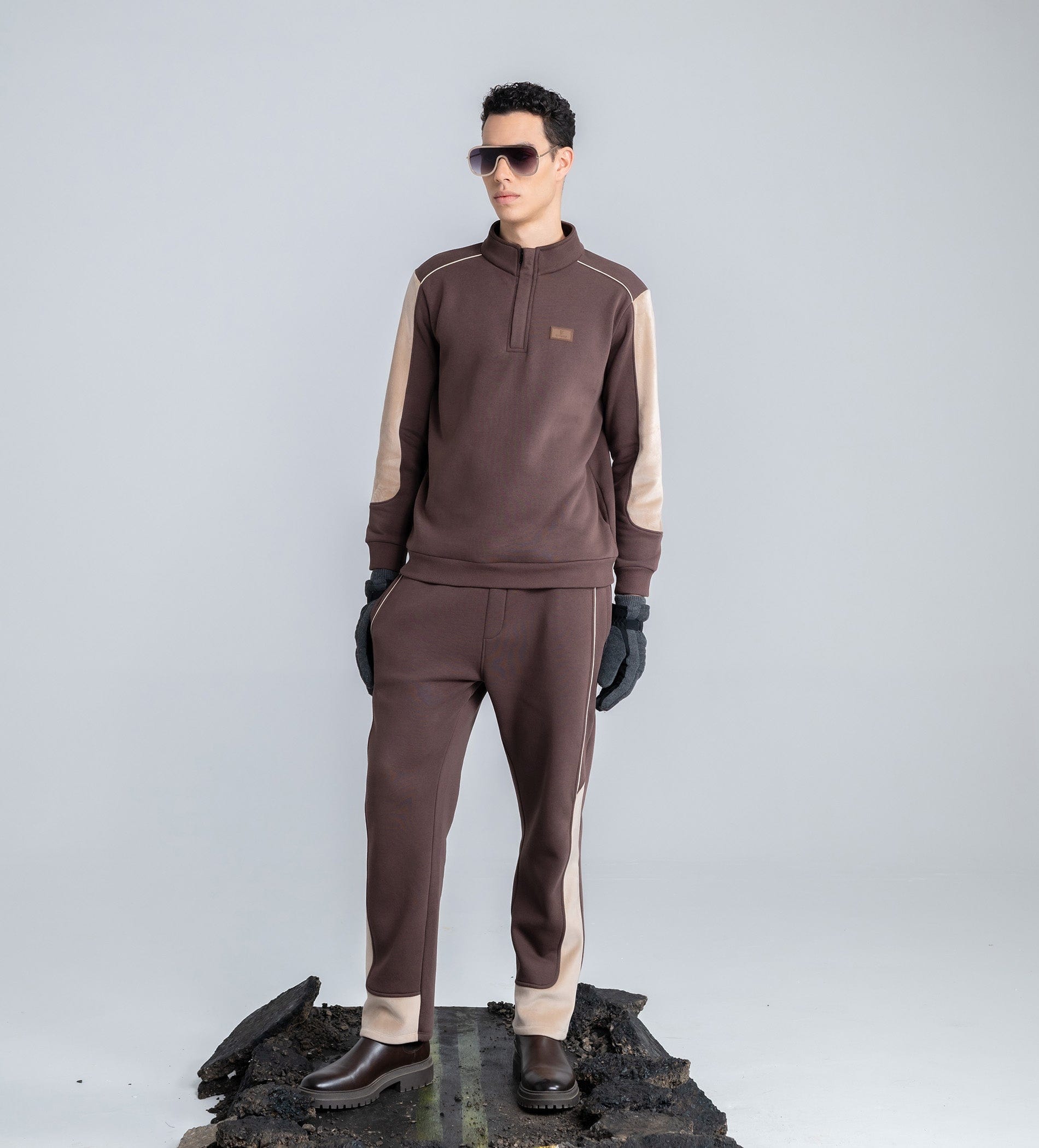 Trackpants STRAIGHT FIT TRACKPANTS Velour Vibe trackpants