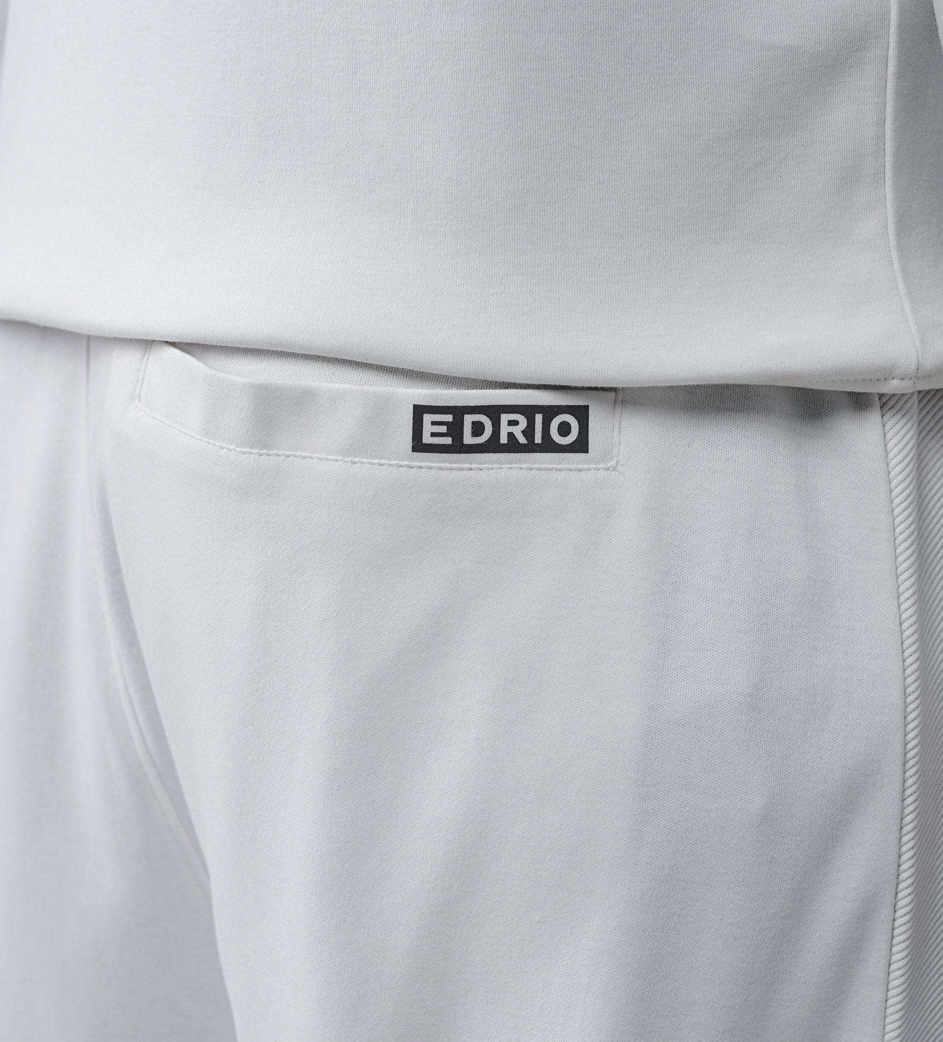 Trackpants STRAIGHT FIT TRACKPANTS White Ribbed Strides Trackpants