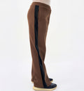 Trackpants Wide Leg Trackpant CLASSIC BROWN CONTRAST PANEL TRACKPANT