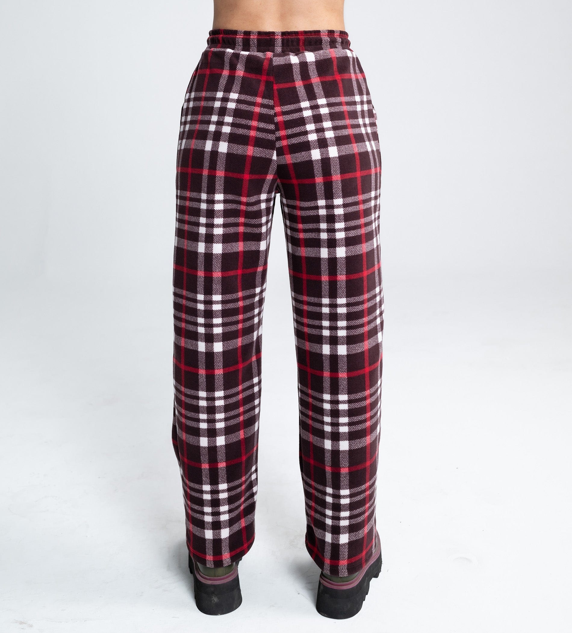 Trackpants Wide Leg Trackpant Cozy Flannel Wide-Leg Trackpant