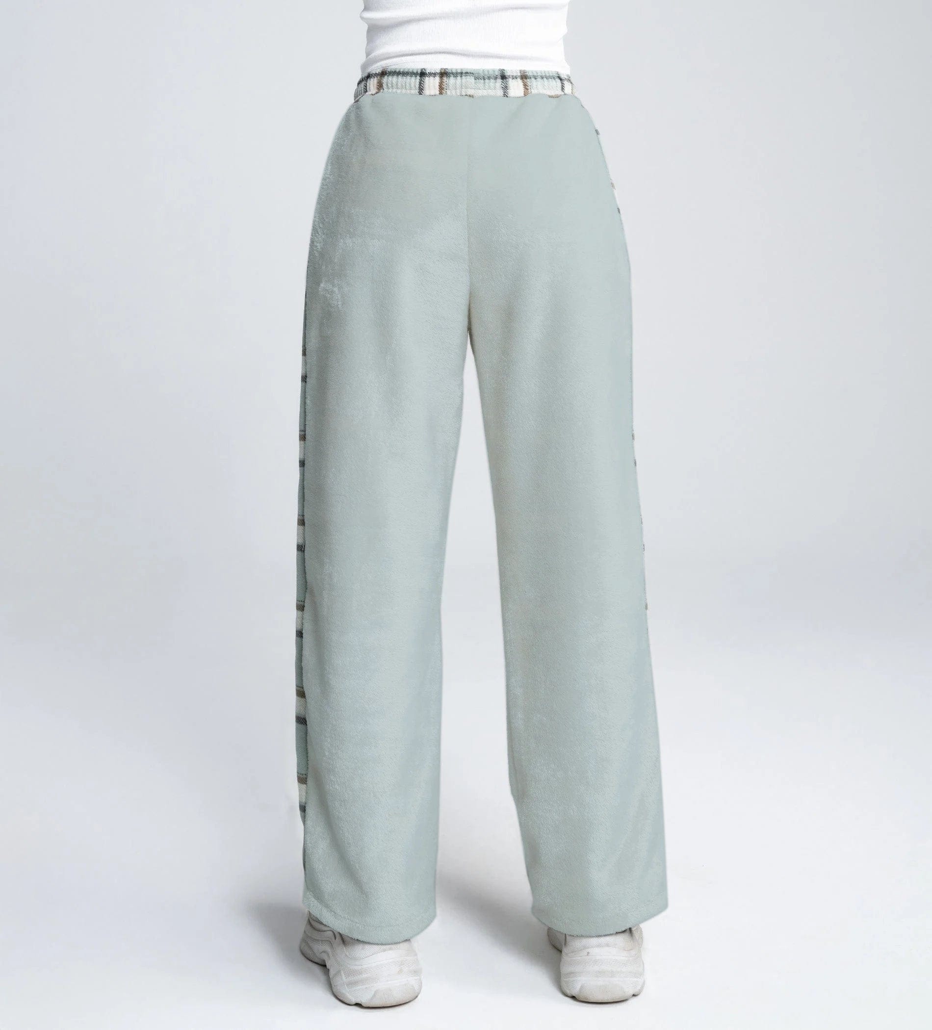 Trackpants Wide Leg Trackpant Cozy Flannel Wide-Leg Trackpant