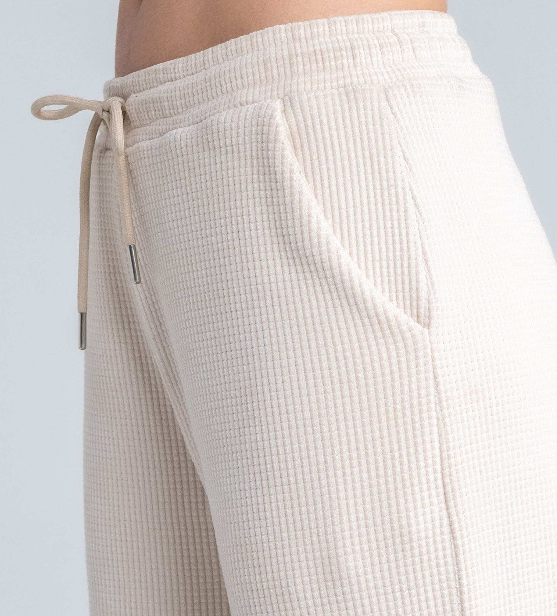 Trackpants Wide Leg Trackpant Elegant Fawn Wide-Leg Trackpant