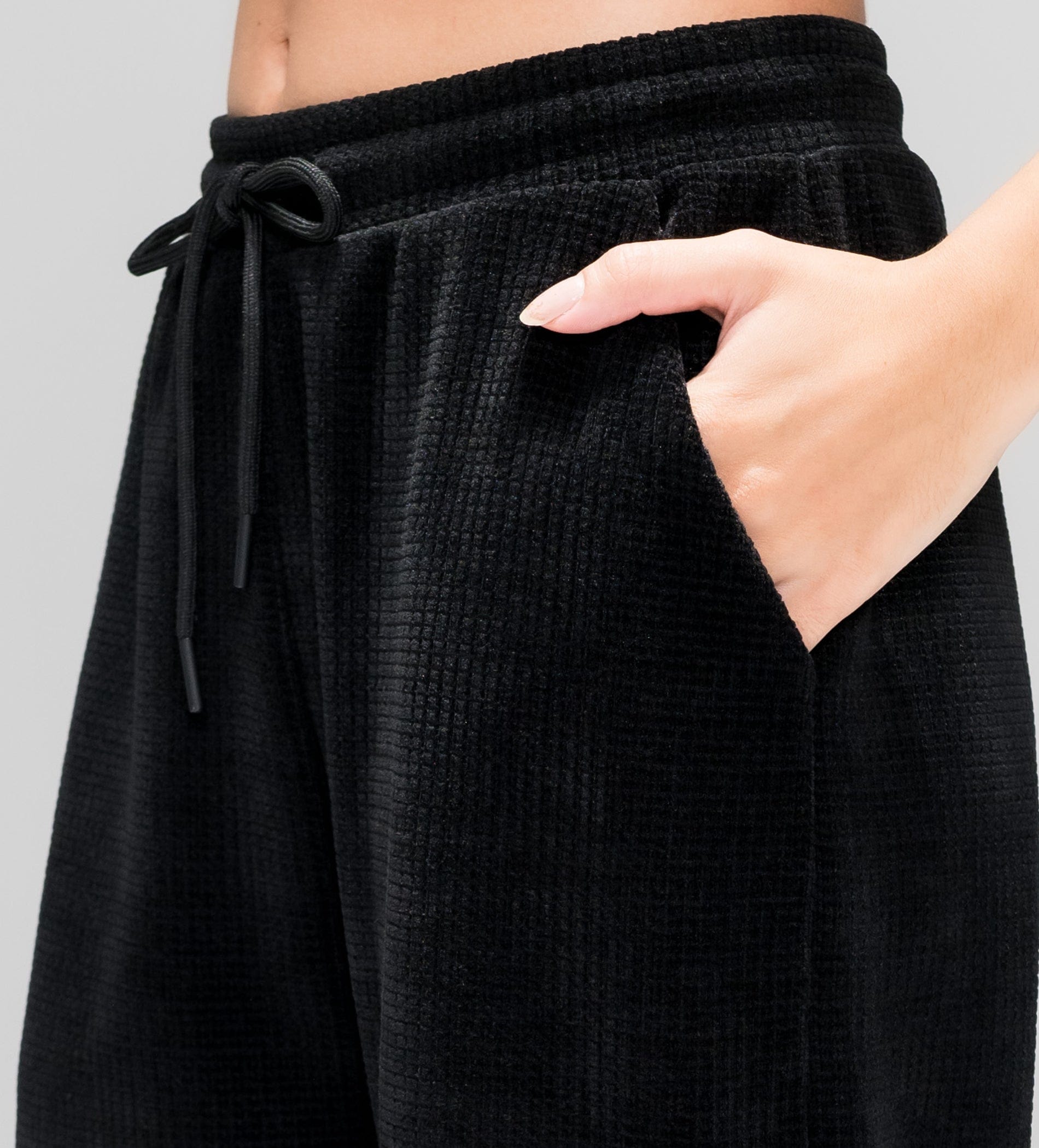 Trackpants Wide Leg Trackpant Elegant Imported Fawn Wide-Leg Trackpant