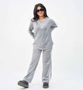 Trackpants Wide Leg Trackpant LUXURY GREY TRACKPANT