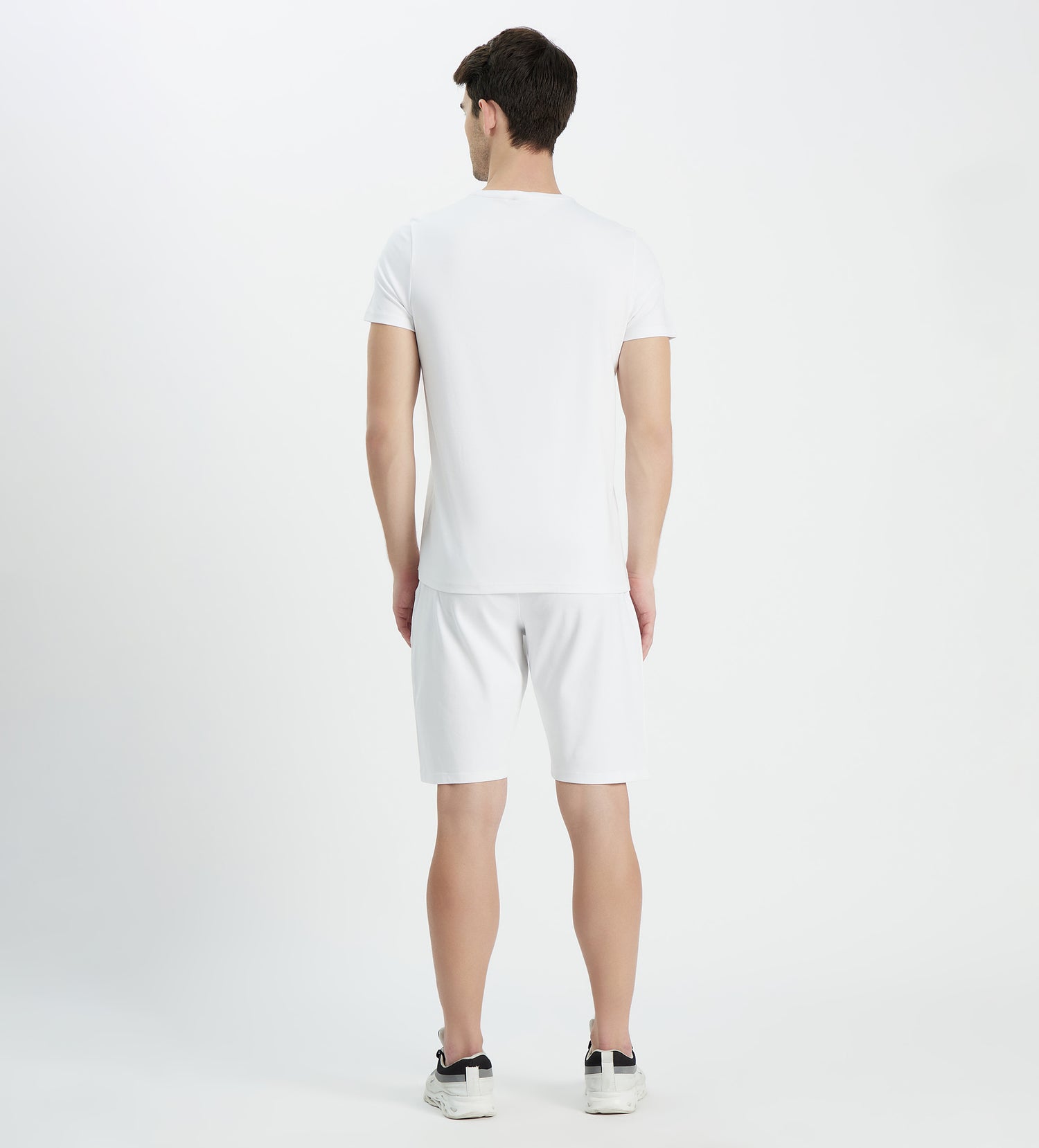 Mens Solid White Co-Ord Set